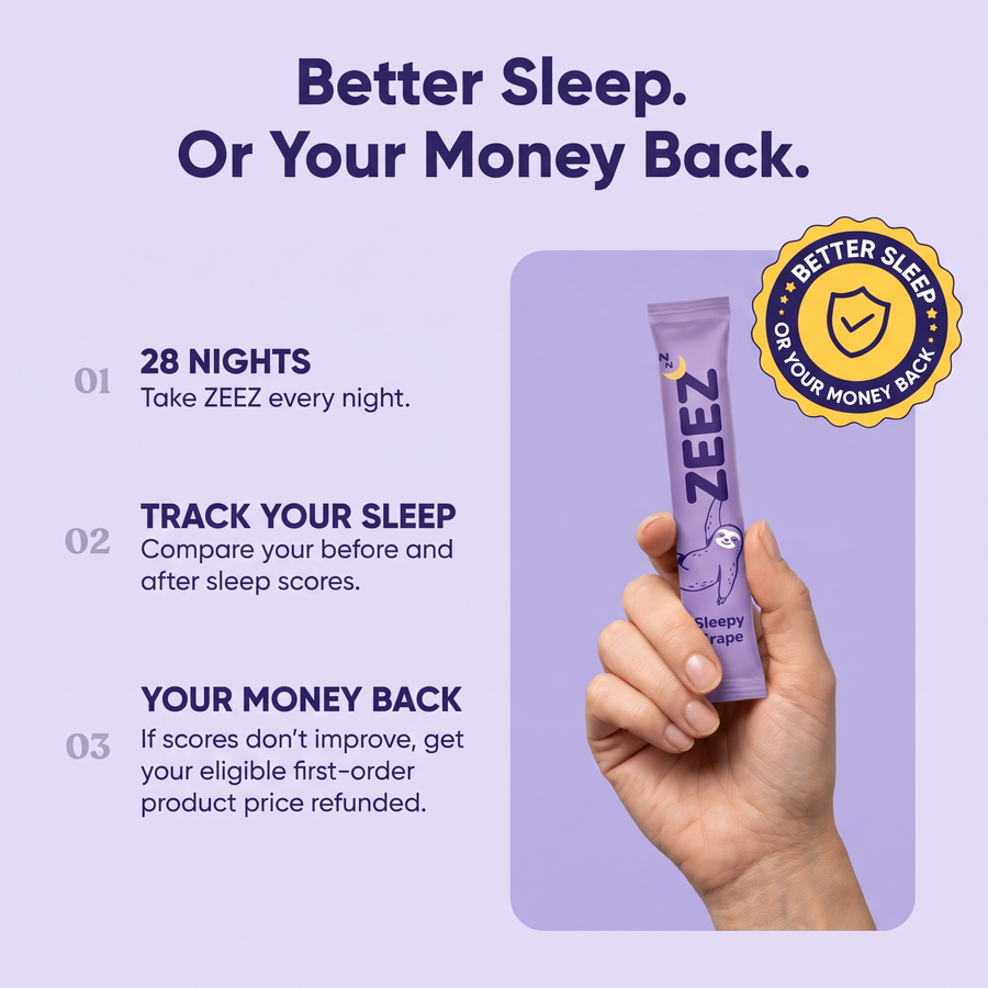 Better sleep or your money back: guarantee steps