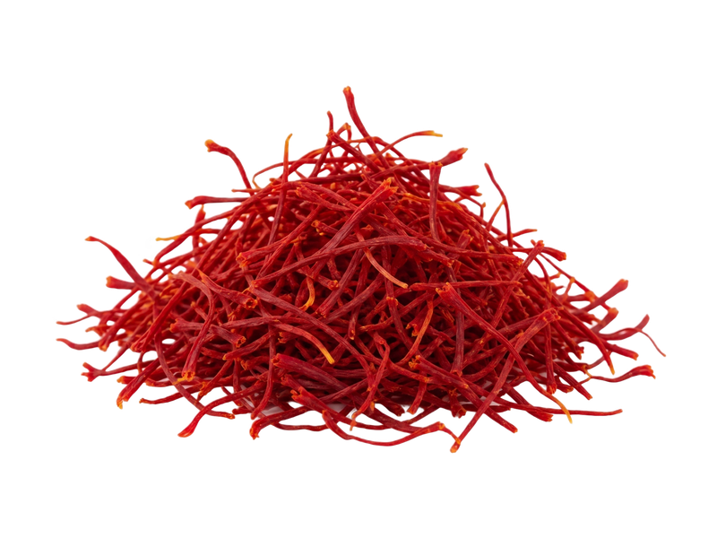 Representative saffron illustration on a transparent background